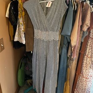 Striped Jumpsuit/Romper